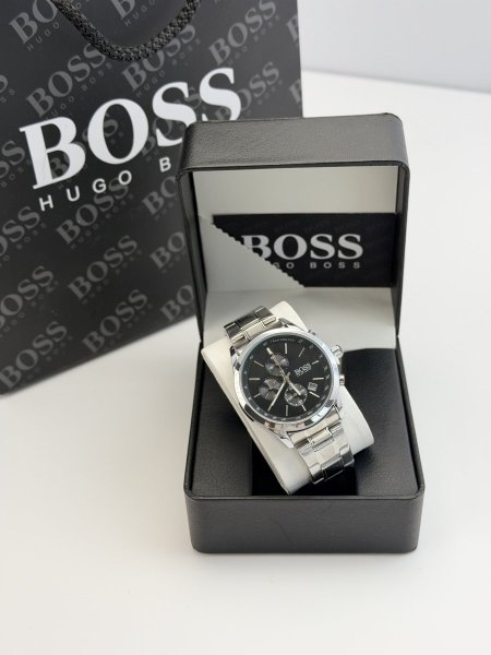 ساعة Boss كوالتي كوبي ون شامل علبة وكيس ⌚️🛒